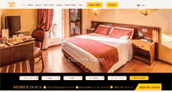 Desktop Screenshot of hotelimperorome.com